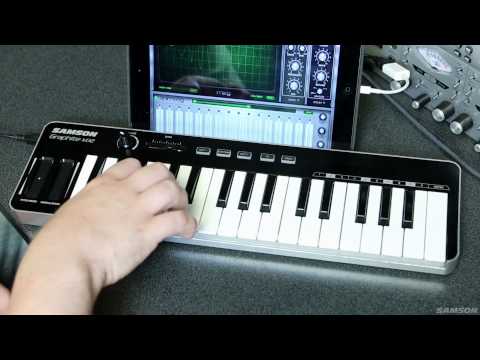 Видео-обзор товара Миди-клавиатура Samson SAKGRM32 Graphite M32