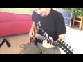 Pusherman Improvised Live Solo Guitar Funk Jam Curtis Mayfield