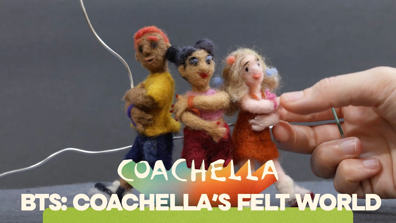 The Making of Coachella’s Felt World with Andrea Love