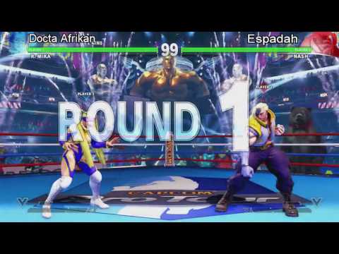 Docta Afrikan (R. Mika) vs Espadah (Rashid/Nash)
