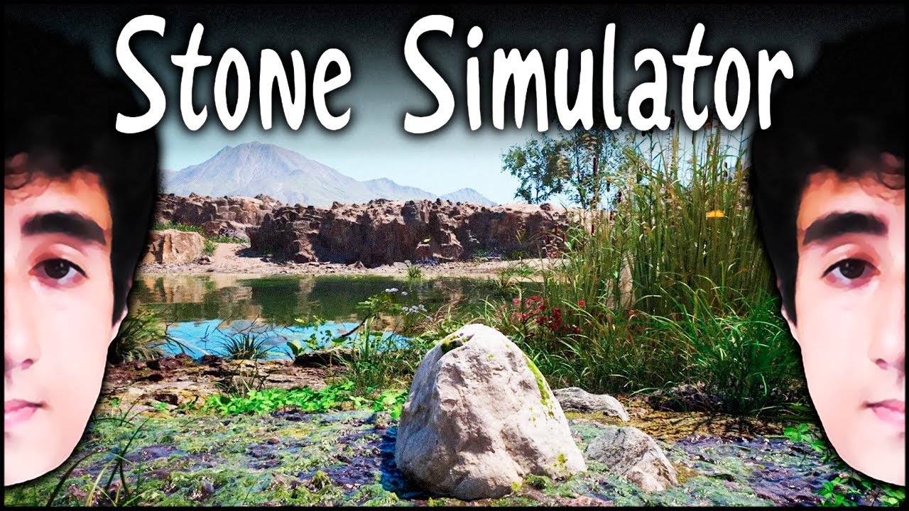 Felps e MeiaUm sendo PEDRAS em Stone Simulator 🗿