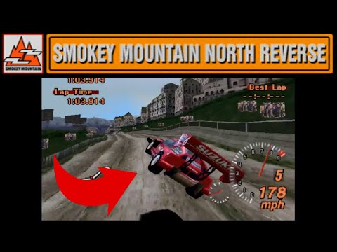 PSX 1 - Gran Turismo 2 (1999) - Simulation Mode - Day 124 to 127 - SMOKEY MOUNTAIN NORTH REVERSE
