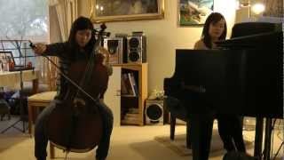 The Swan (Le Cygne) by Camille Saint-Saëns, cello & piano duet