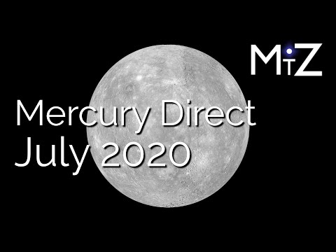 Mercury Direct Weekend | July 10th 11th & 12th 2020 | True Sidereal Astrology