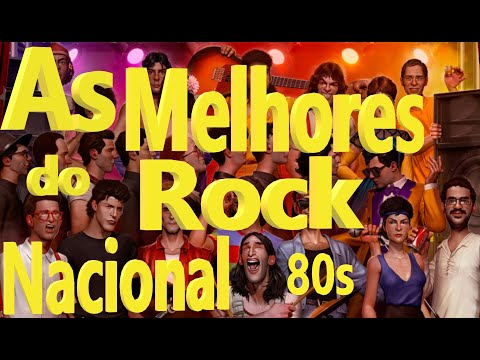 As Melhores do Rock Nacional Anos 80s. Music 70s80s90s