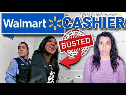 Walmart Cashier BUSTED Stealing Cash - Caught on Bodycam!
