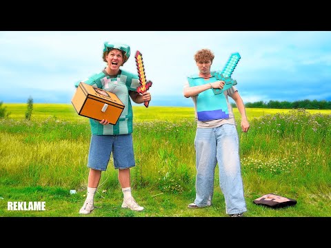 Minecraft i Virkeligheden! (Med Shadys)