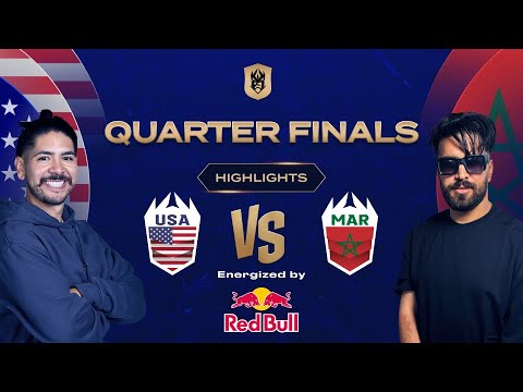 United States VS Morocco | Highlights Quarter Finals (7-7) (1-2) | Kings World Cup Nations