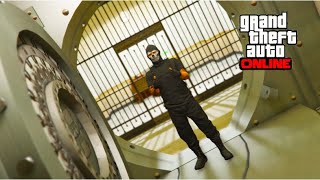 How to get INTO the Pacific Standard Bank VAULT in GTA ONLINE!