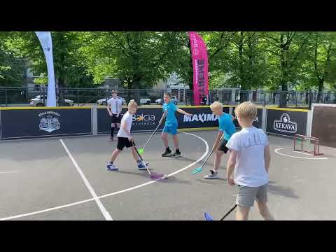 Ghetto Floorball Round 1. U12. Dažas Lauvas - Ghetto Baloži.