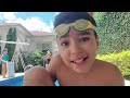 Eu Fiz O DESAFIO NA PISCINA 4 Diferentes Pulos