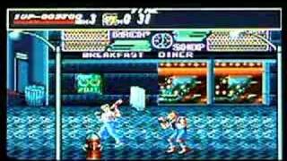 Streets Of Rage on Sega Megadrive / Genesis. Gameplay & Commentary