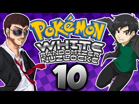 Pokemon White Randomizer Nuzlocke - THERE WILL BE MILKSHAKES - Part 10 (Nate and Dookie)