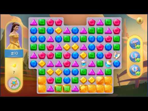 Disney Princess Majestic Quest Level 108 - NO BOOSTERS 👸 | SKILLGAMING ✔️