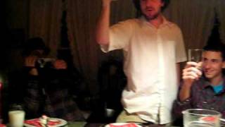 dj bad burke give a warm toast