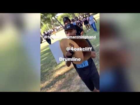 Mighty Mustang Marching Band DrumLine