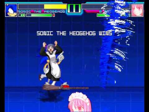 M.U.G.E.N Episode 35 Sonic (Me) vs Giant Mech HISUI