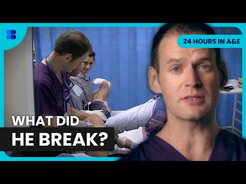 CT Trauma Scan After 30-Foot Fall | 24 Hours in A&E | Documentary
