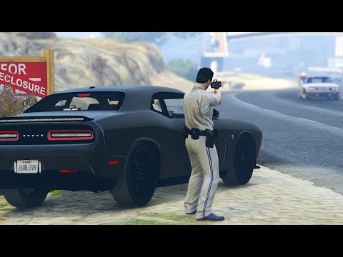 Can't outrun my CHALLENGER! - GTA 5 LSPDFR POLICE MODS