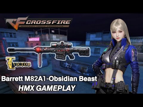 Crossfire Philippines 3.0 - Barrett M82A1 Obsidian Beast (VVIP) "350 Kills" (HMX)