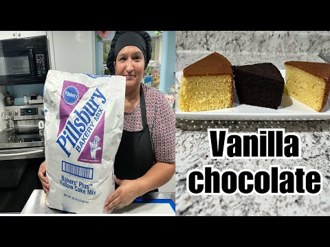 Cómo ￼￼usar la harina preparada ￼Pillsbury Bakery Mix para tu pasteles 🍰