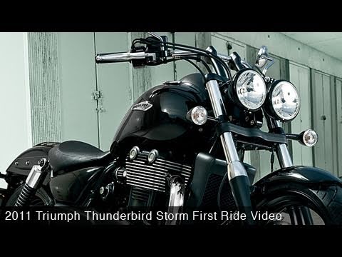 MotoUSA First Ride: 2011 Triumph Thunderbird Storm