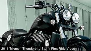 MotoUSA First Ride:  2011 Triumph Thunderbird Storm
