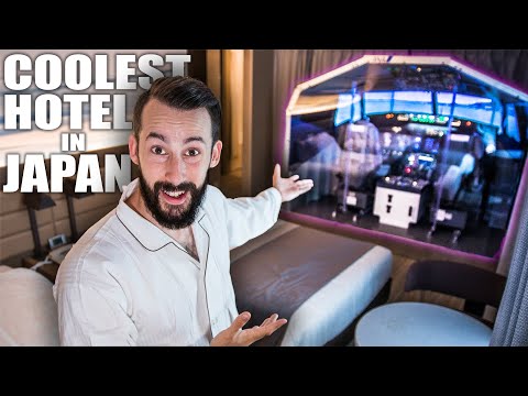 酒店房間裡的模擬飛行器？只有日本才有!