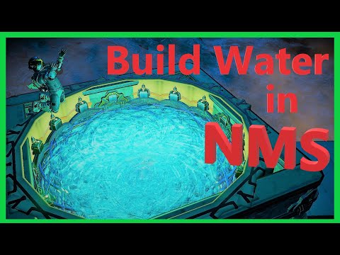 Pools of Water! - Late Night Builds NMS Glitch Building #criscrosaplesos #glitchbuilding #nomanssky