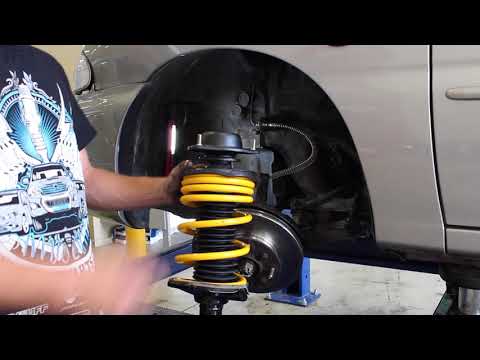 How To Fit Macpherson Gas Strut and Spring