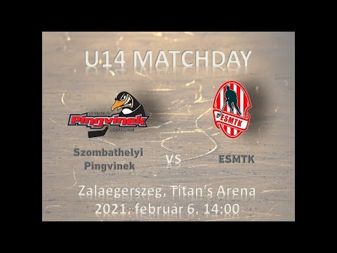 U14 297  Szombathelyi Pingvinek - ESMTK (élő közvetítés)