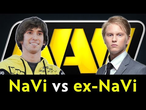 NaVi vs ex-NaVi — Dendi vs Pajkatt