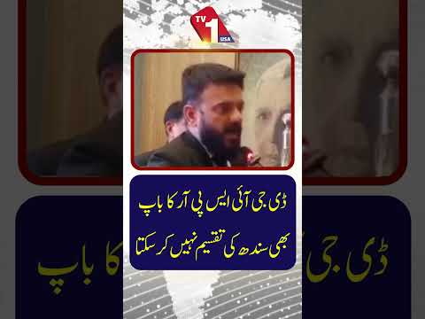 ڈی جی آئی ایس پی آر کا باپ بھی سندھ کو تقسیم نہیں کر سکتے۔
