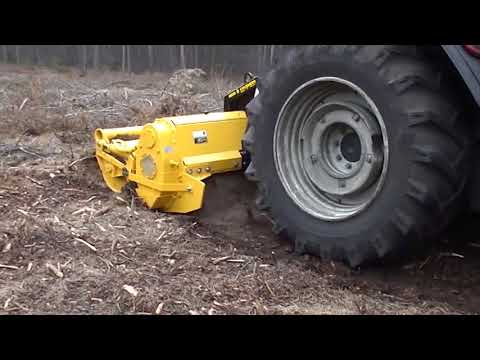 Ротоваторы и почвенные фрезы Mericrusher серии MJS/C для тракторов мощностью 110–180 л.с. / 25 см заглубление