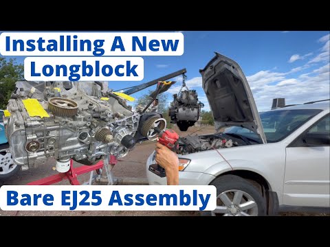 Subaru Cheat Codes Ep 2: How To Dress And Install A New Longblock (bare ej25)