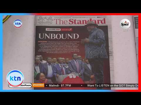 Like he never left: Court ruling thrusts Uhuru back into politics || In the dailies