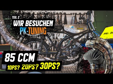 Ostblock MV | PK Tuning | Simson 85ccm 6 Kanal auf dem Prüfstand | V Force | 34er Flachschieber