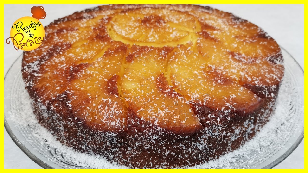 BOLO DE ANANÁS E COCO | 🍎  Receitas do Paraíso