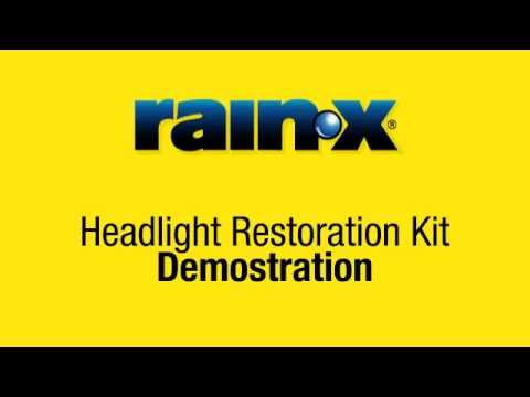 How to use the Rain-X Headlight Restoration Kit