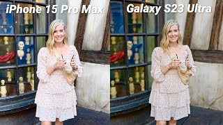 iPhone 15 Pro Max vs Galaxy S23 Ultra Camera Video Test: Too Close??