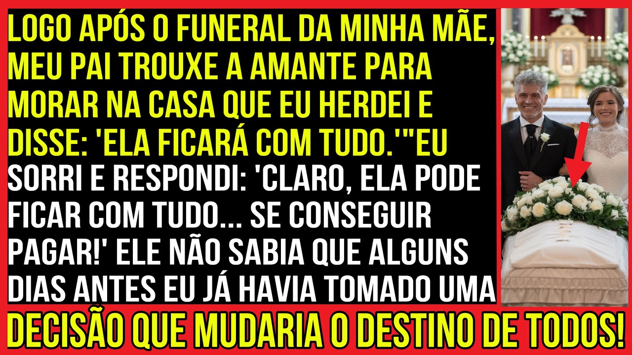 MEU PAI TROUXE A AMANTE PARA MORAR NA CASA QUE EU HERDEI...