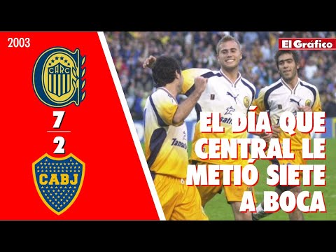 2003 CLOSING TOURNAMENT: ROSARIO CENTRAL 7 BOCA 2