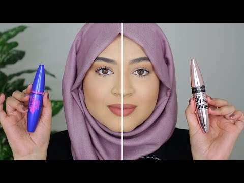 MAYBELLINE VOLUM' EXPRESS THE ROCKET MASCARA VS. MAYBELLINE LASH SENSATIONAL | REVIEW AND DEMO