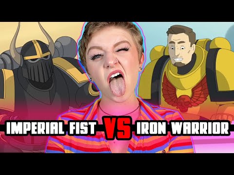 Imperial Fist VS Iron Warrior | Girls React