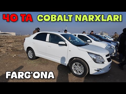 1-FEVRAL. 40TA COBALT NARXLARI. FARG'ONA MASHINA BOZORI 