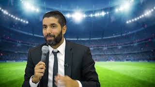 בחור ישיבה מפתיע את הרב שניר  "הרב, אני רוצה להיות שחקן כדורגל"  מה הרב ענה לו? לא ייאמן! -כתוביות (הרב שניר גואטה) - התמונה מוצגת ישירות מתוך אתר האינטרנט יוטיוב. זכויות היוצרים בתמונה שייכות ליוצרה. קישור קרדיט למקור התוכן נמצא בתוך דף הסרטון