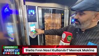 Memak Makina STELLA Döner Konveksiyonlu Fırın Kullanım Kılavuzu 🌍Bakery Plus Ank