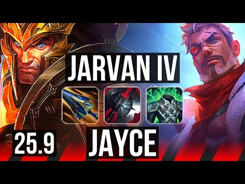 JARVAN IV vs JAYCE (TOP) | KR Master | 25.9