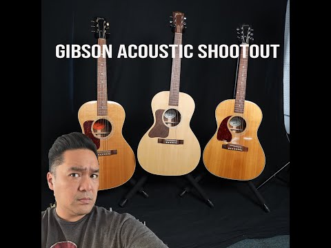Gibson G45 vs LG-2 vs L-00 (Left Handed)