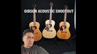 Video thumbnail for Gibson G45 vs LG-2 vs L-00 (Left Handed) by Southpaw Guitars